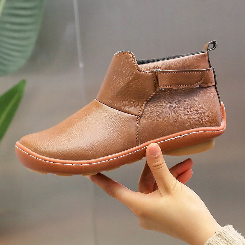 Halvard | Women's Leather Ankle Boot