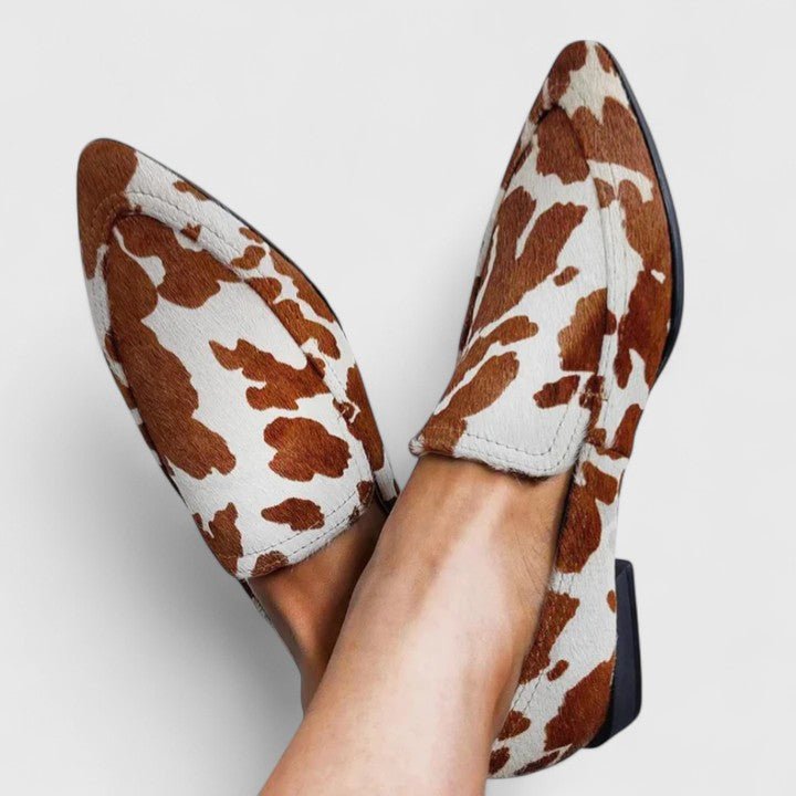 Winona | Women's Slip-On Pointed Toe Flat Comfort Loafer