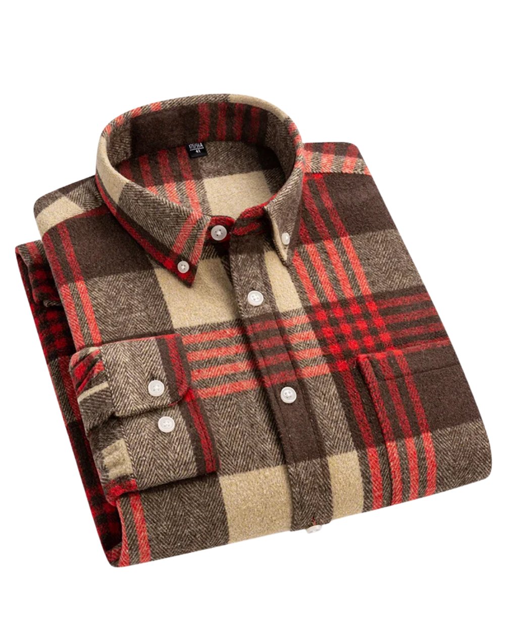 Corwin | Men's Checked Flannel Button Down Relaxed Fit Shirt