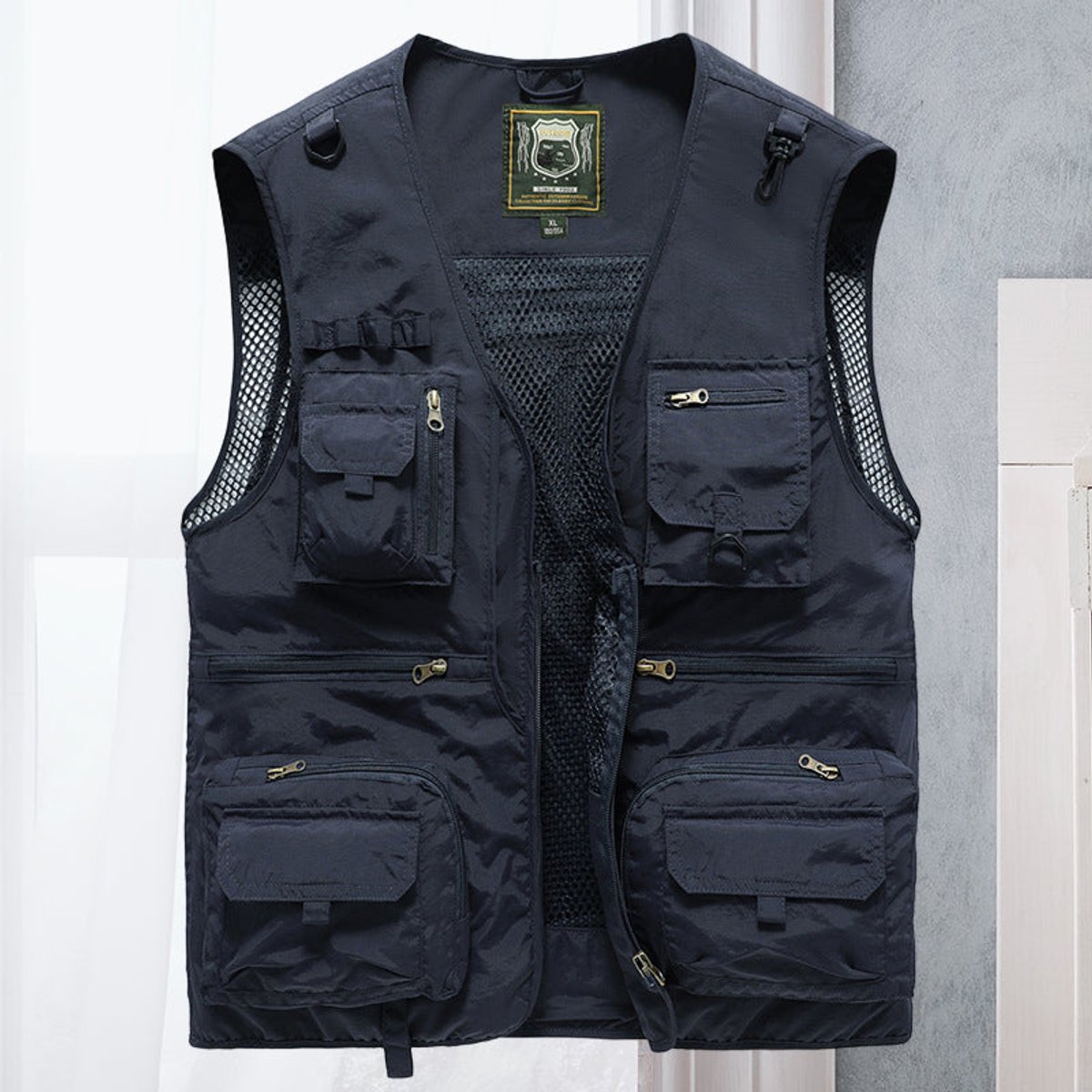 Tobias | Men's Multi-Pocket Outdoor Fishing Mesh Gilet