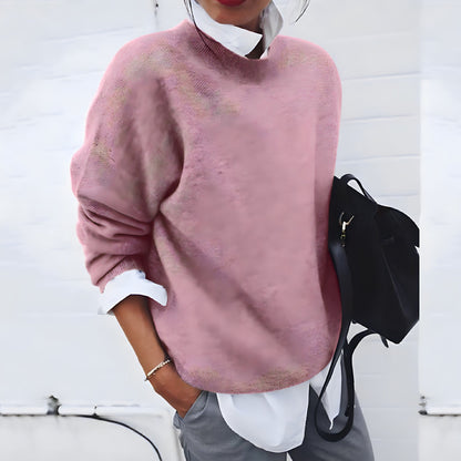 Rosewyn | Women's Cashmere Feel Relaxed Fit Knitted Jumper