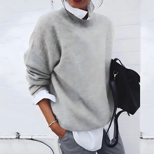 Rosewyn | Women's Cashmere Feel Relaxed Fit Knitted Jumper