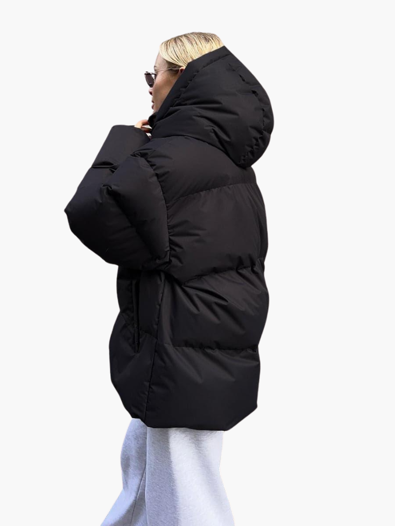 Aspen | Women's Hooded Oversized Quilted Puffer Jacket