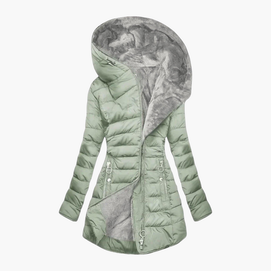 Marlowe | Women's Hooded Fleece-Lined Insulated Puffer Coat