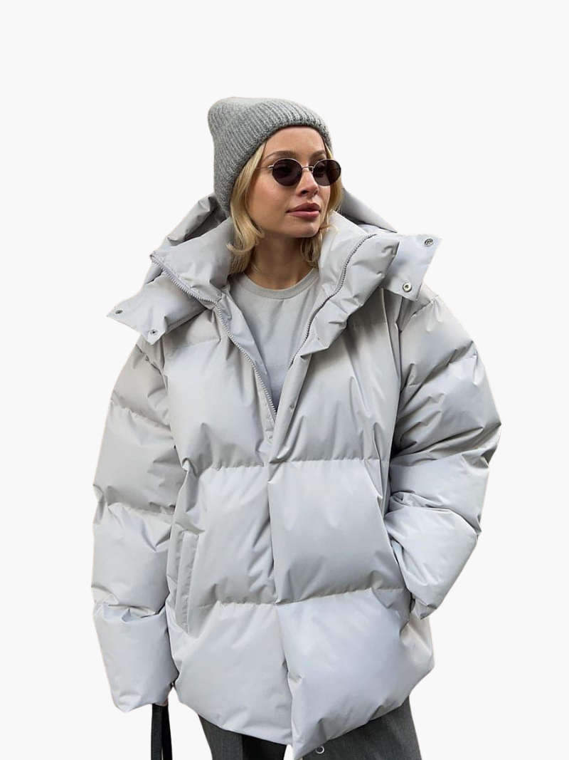 Aspen | Women's Hooded Oversized Quilted Puffer Jacket