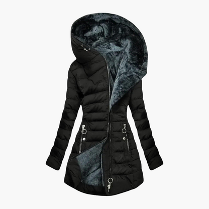 Marlowe | Women's Hooded Fleece-Lined Insulated Puffer Coat