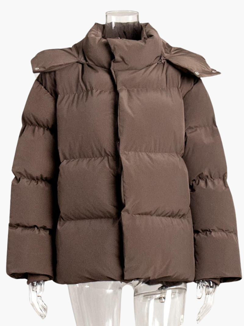 Aspen | Women's Hooded Oversized Quilted Puffer Jacket