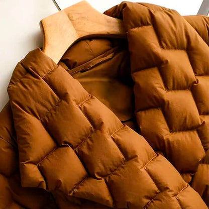 Cordelia | Women's Quilted Belted Down Puffer Coat