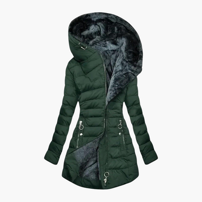 Marlowe | Women's Hooded Fleece-Lined Insulated Puffer Coat