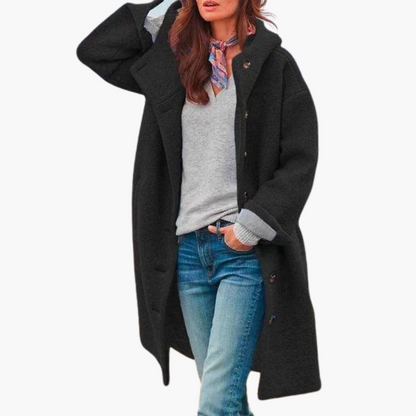 Marlowe | Women's Longline Hooded Oversized Coat