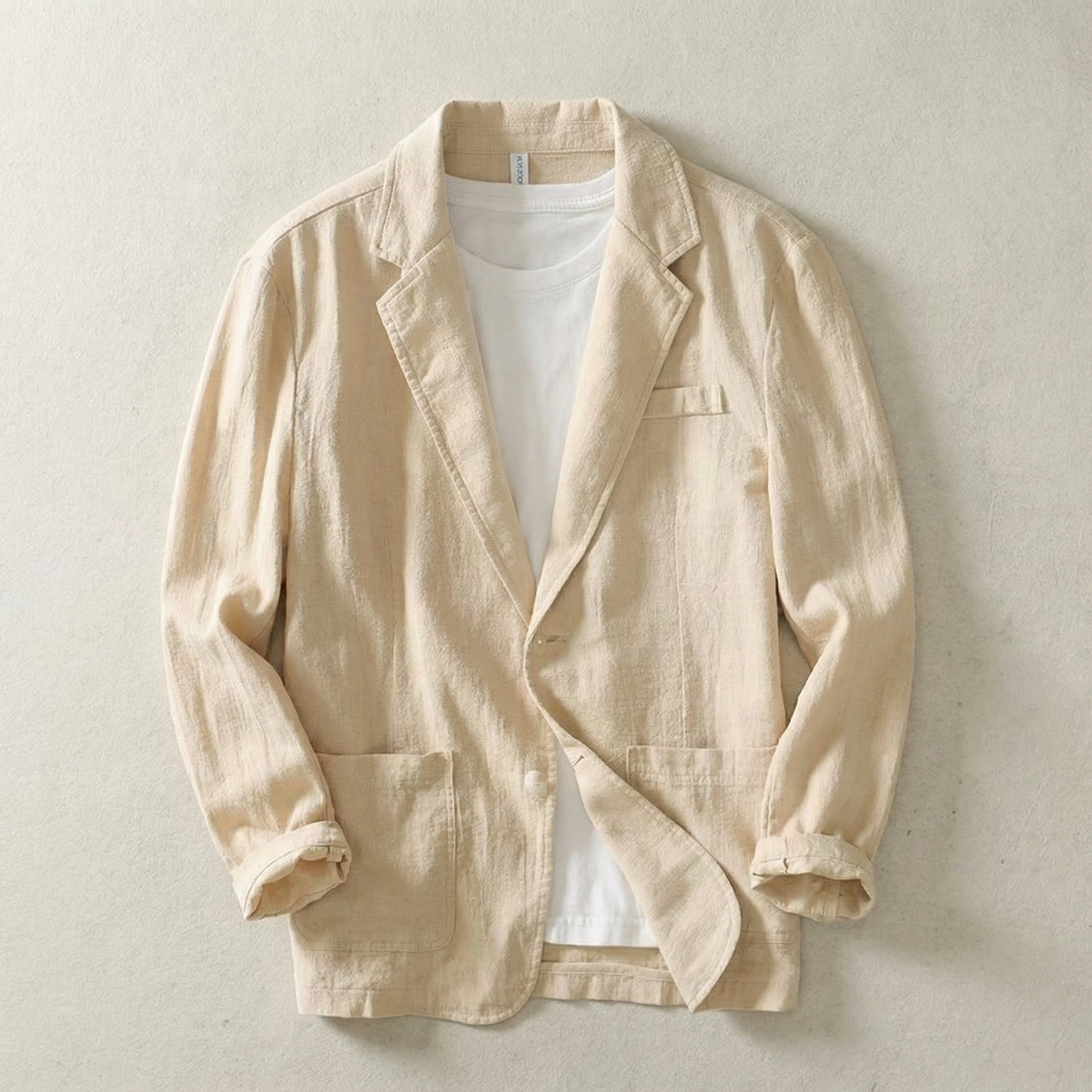 Alaster | Men's Linen Blend Tailored Smart Casual Jacket