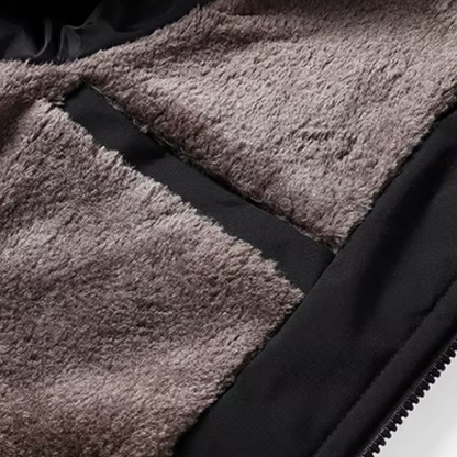 Ansgar | Men's Fleece Lined Quilted Windproof Winter Jacket