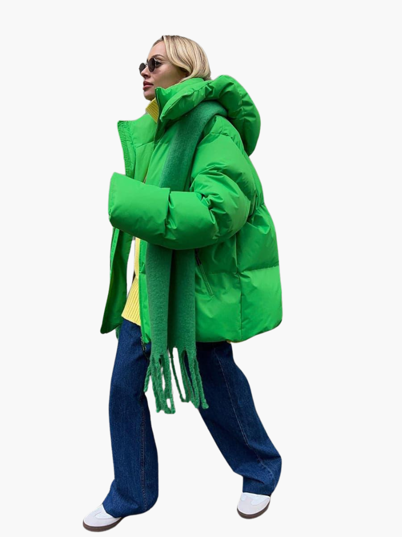 Aspen | Women's Hooded Oversized Quilted Puffer Jacket