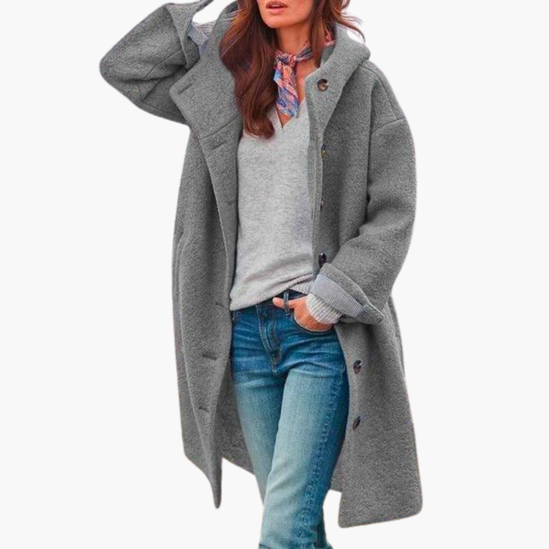 Marlowe | Women's Longline Hooded Oversized Coat