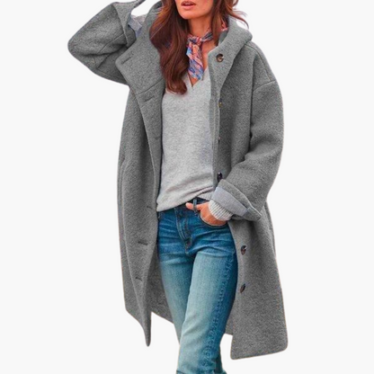 Marlowe | Women's Longline Hooded Oversized Coat