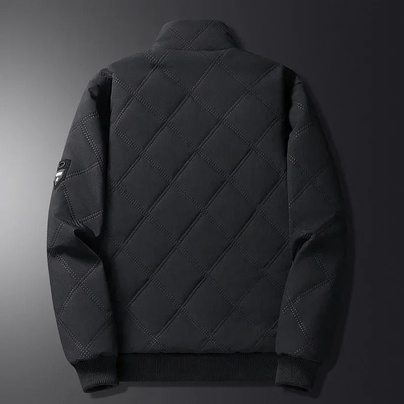 Ansgar | Men's Fleece Lined Quilted Windproof Winter Jacket