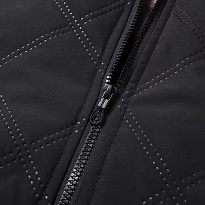 Ansgar | Men's Fleece Lined Quilted Windproof Winter Jacket