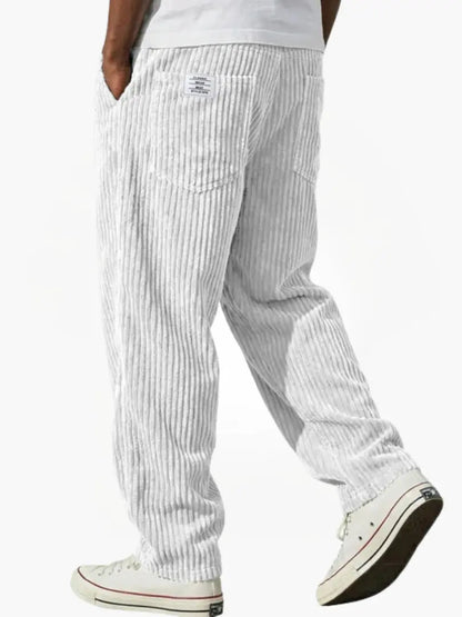 Rowan | Men's Corduroy Relaxed Fit Ribbed Trousers