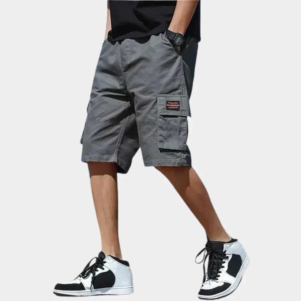 Marlow | Men's Cargo Loose Fit Knee Length Shorts