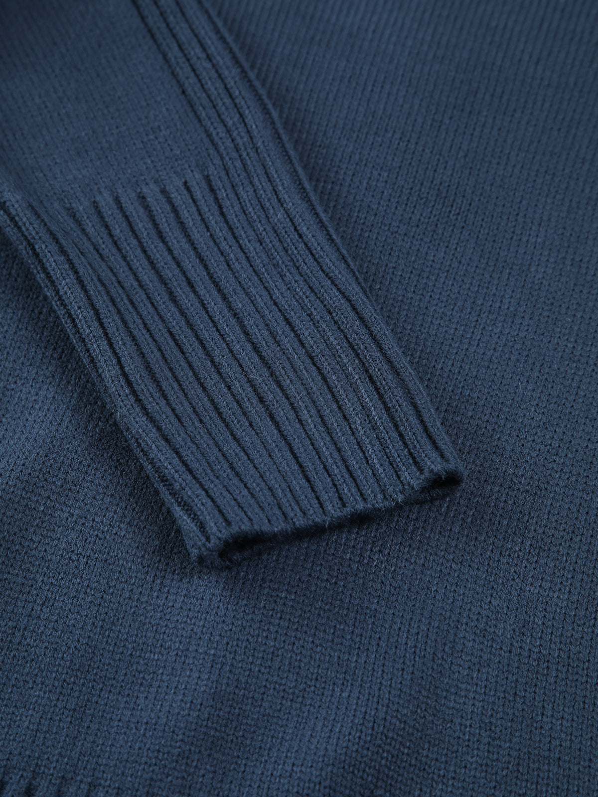 Isolvra | Women's Ribbed Roll Neck Oversized Knit Jumper