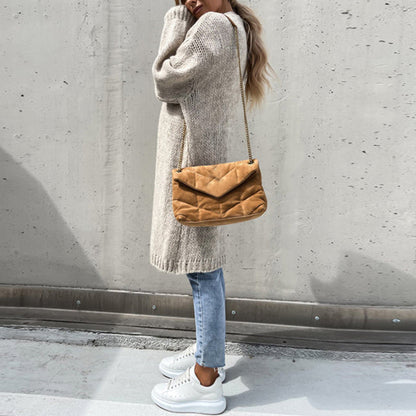Wrenna | Women's Relaxed Fit Longline Knitted Cardigan