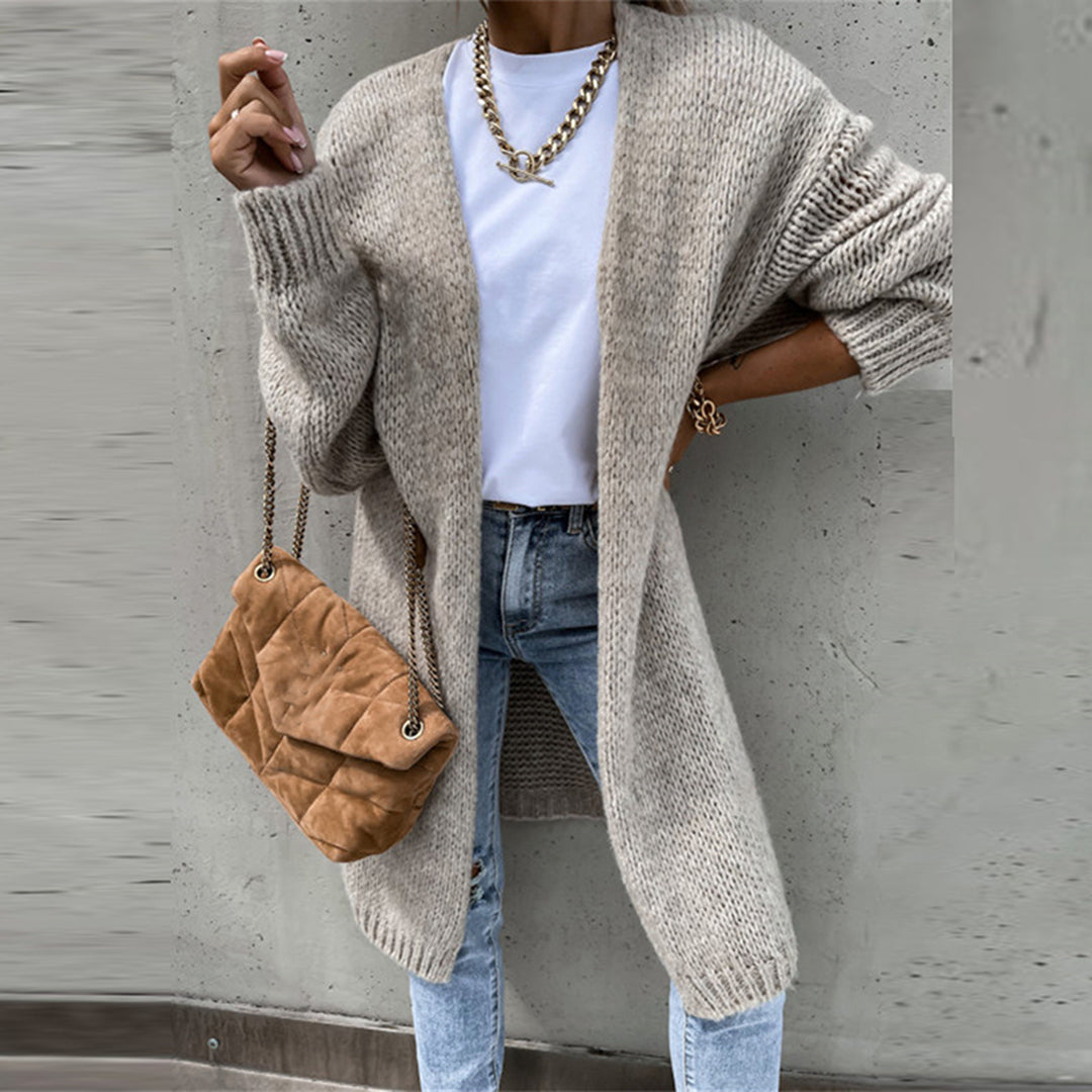 Wrenna | Women's Relaxed Fit Longline Knitted Cardigan