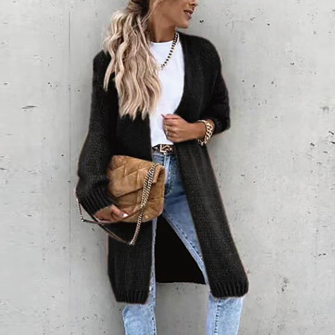 Wrenna | Women's Relaxed Fit Longline Knitted Cardigan