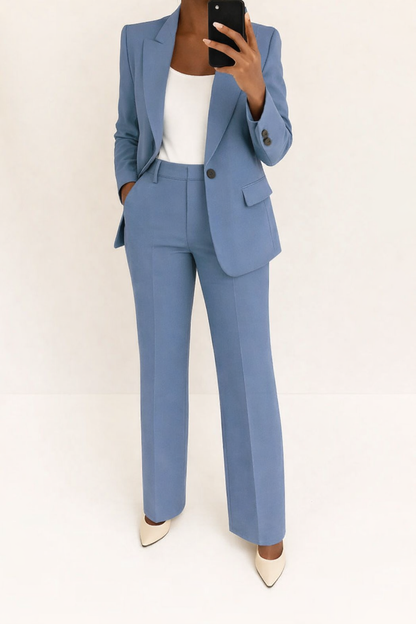Julie | Women's Tailored Single-Breasted Two-Piece Suit