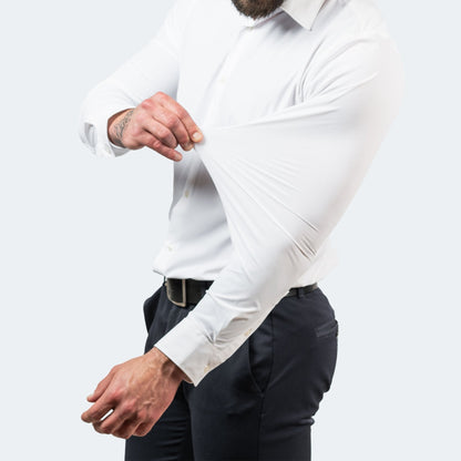 Ashford | Men's Slim Fit Stretch Wrinkle-Resistant Long Sleeve Shirt