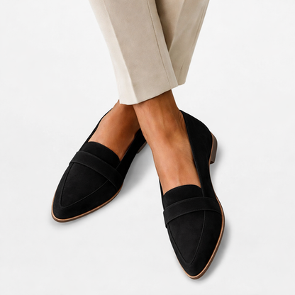 Gwendra | Women's Soft Suede Pointed Toe Loafer