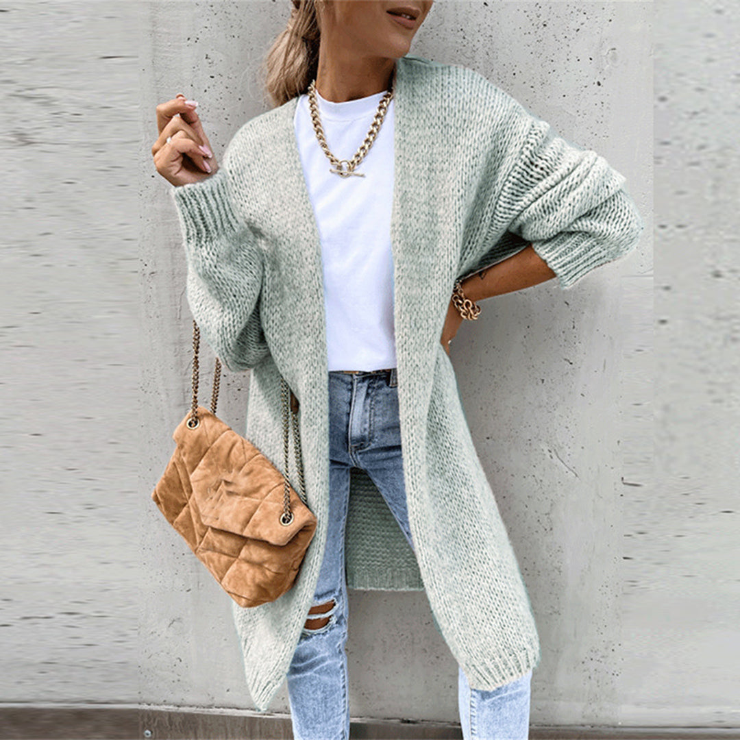 Wrenna | Women's Relaxed Fit Longline Knitted Cardigan