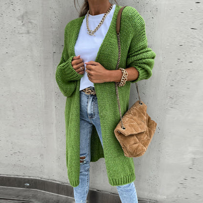 Wrenna | Women's Relaxed Fit Longline Knitted Cardigan