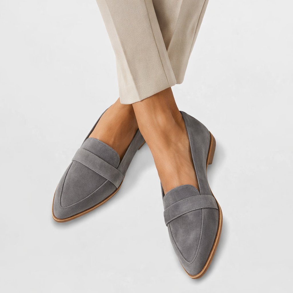 Gwendra | Women's Soft Suede Pointed Toe Loafer
