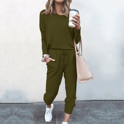 Maëlle | Women's Soft Stretch Long Sleeve Loungewear Set
