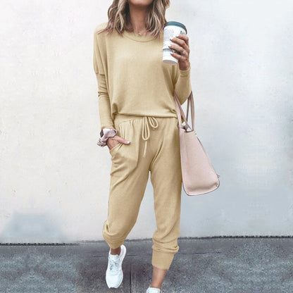 Maëlle | Women's Soft Stretch Long Sleeve Loungewear Set