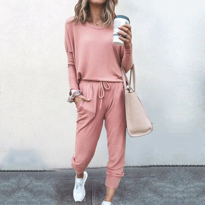 Maëlle | Women's Soft Stretch Long Sleeve Loungewear Set
