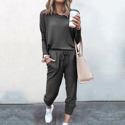 Maëlle | Women's Soft Stretch Long Sleeve Loungewear Set