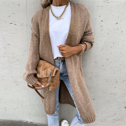 Wrenna | Women's Relaxed Fit Longline Knitted Cardigan