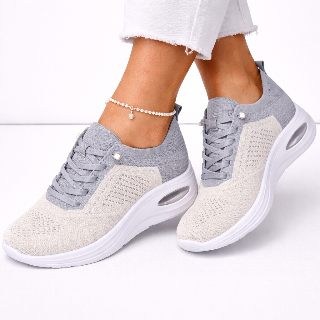 Maylis | Women's Lace-Up Cushioned Breathable Everyday Trainer
