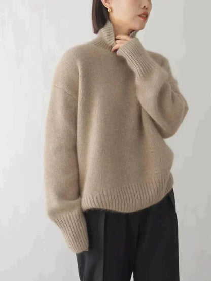 Marlowe | Women's Rollneck Soft Knit Semi-Fit Jumper