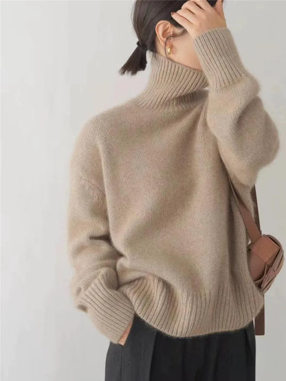 Marlowe | Women's Rollneck Soft Knit Semi-Fit Jumper