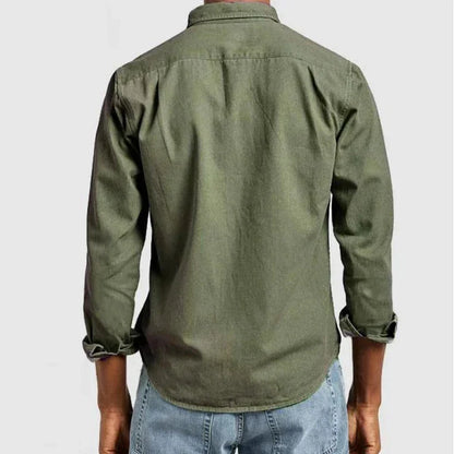Hollis | Men's Smart Casual Tailored Long Sleeve Button Shirt