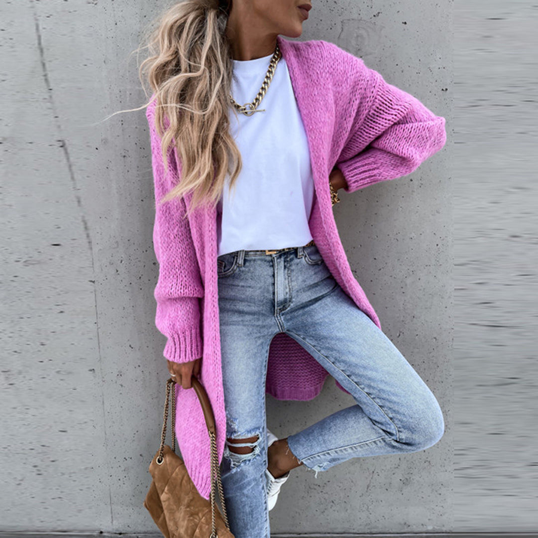 Wrenna | Women's Relaxed Fit Longline Knitted Cardigan