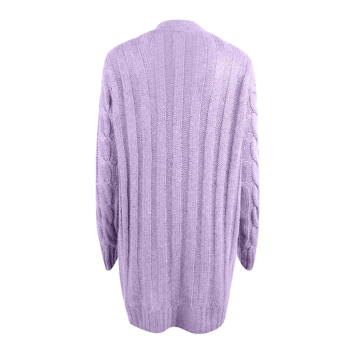 Maelis | Women's Cosy Knit Chunky Cardigan with Pockets