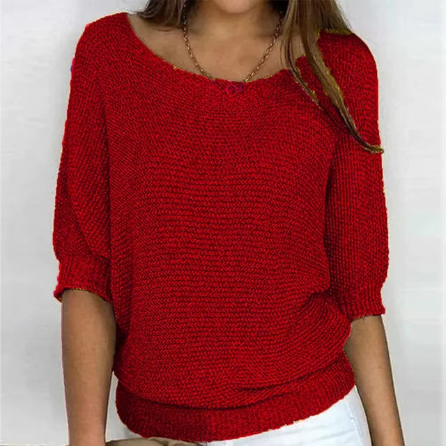 Ondelle | Women's Relaxed Knit Batwing Jumper