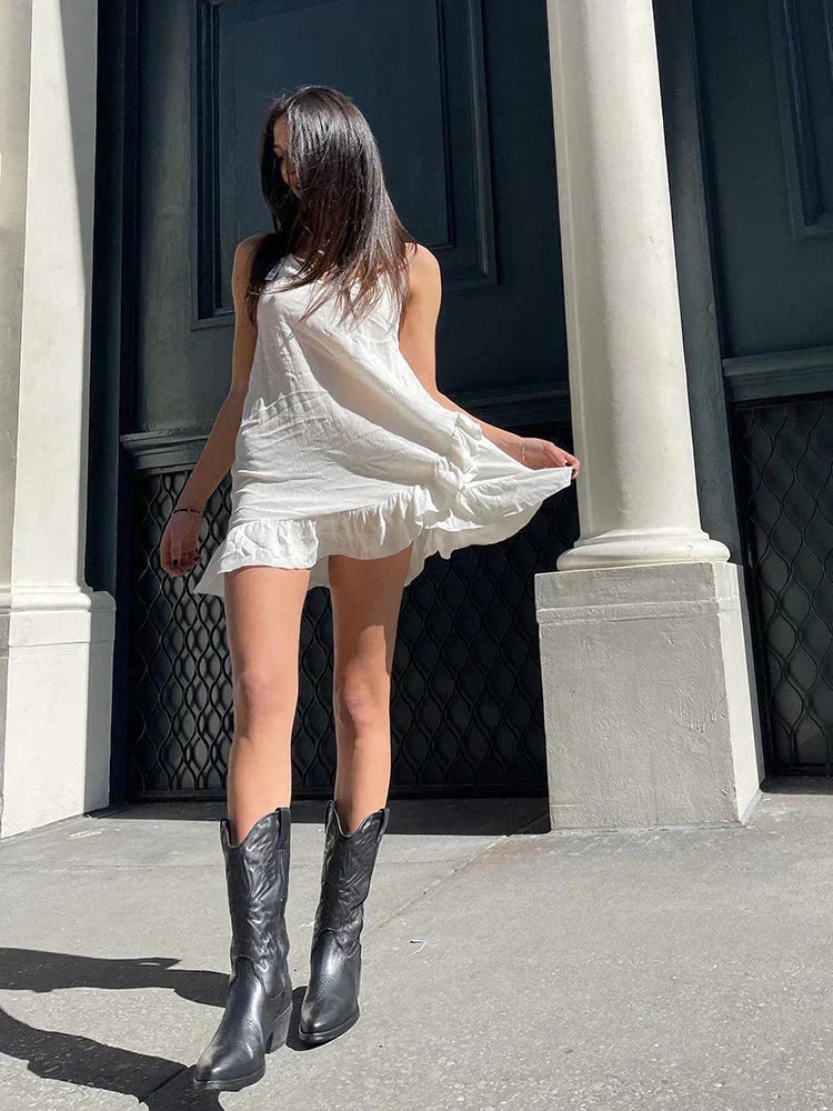 Delisande | Women's Metallic Western Pointed Toe Cowboy Boot