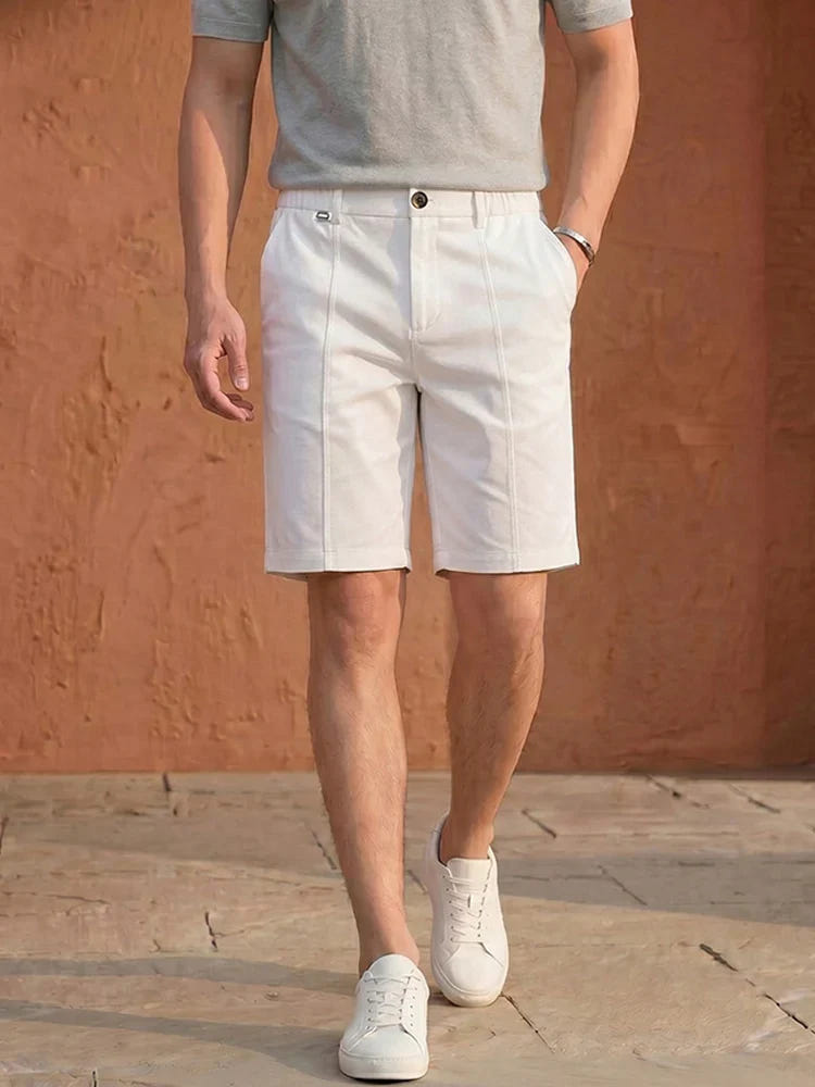 Teddy | Men's Chino Shorts Straight Fit Smart Casual Tailored