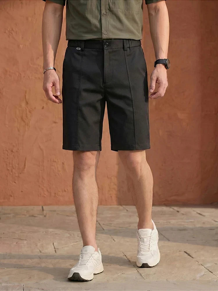 Teddy | Men's Chino Shorts Straight Fit Smart Casual Tailored