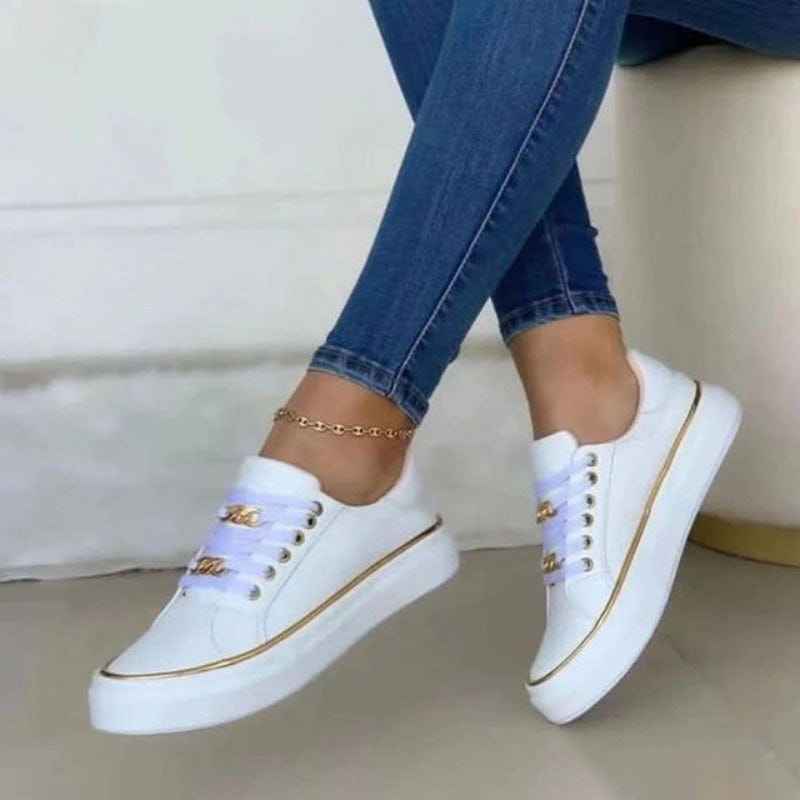 Bellamy | Women's Chunky Platform Lace Up Trainer