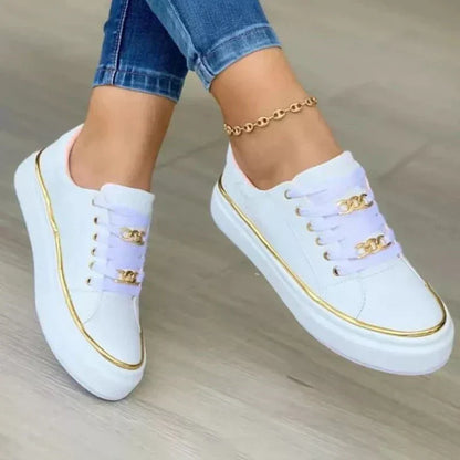 Bellamy | Women's Chunky Platform Lace Up Trainer